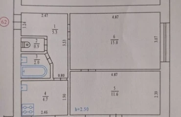 Photo Two-Room flat, for sale. Poltava Подольский