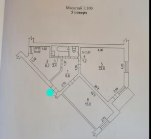 Fotografie 4. Două Camere apartament, de vânzare. Poltava Шевченковский (Октябрьский)