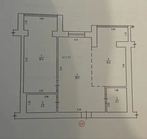 Фото 1. Двухкомнатная квартира, продажа. Полтава