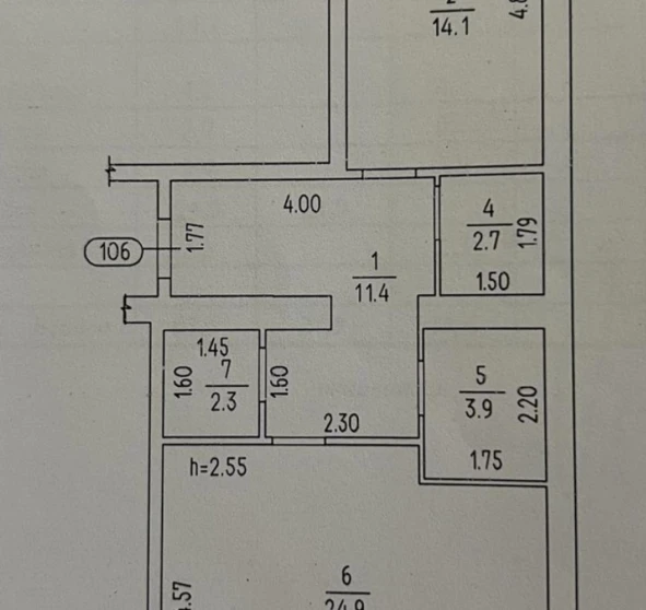 Photo 1. Two-Room flat, for sale. Cherkasy Центр