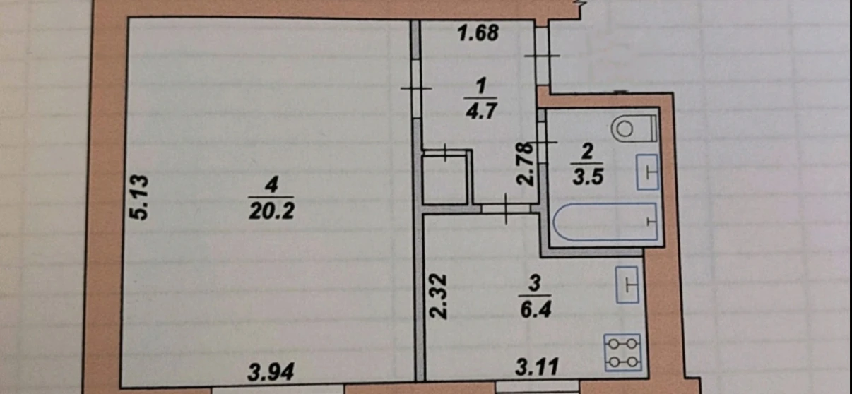 Photo One-Room flat, for sale. Zhytomyr Вокзал