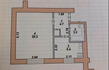 Fotografie Garsonieră apartament, de vânzare. Zhytomyr Вокзал