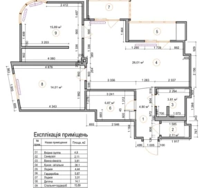 Zdjęcie 2. Trzypokojowe mieszkanie, na sprzedaż. Kyiv Соломенский