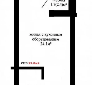 Фото 4. Однокомнатная квартира, продажа. Минск Октябрьский