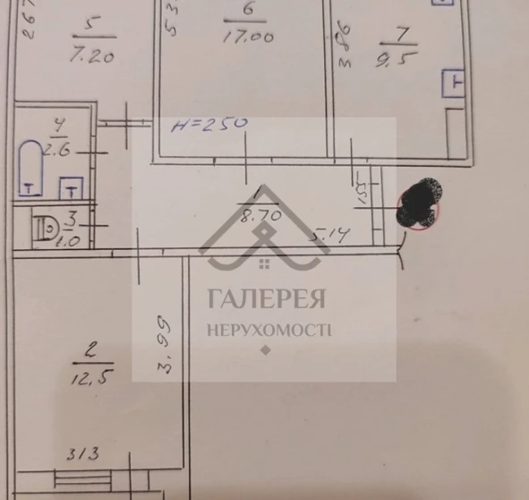 Photo 1. Three-Room flat, for sale. Poltava Шевченковский (Октябрьский)