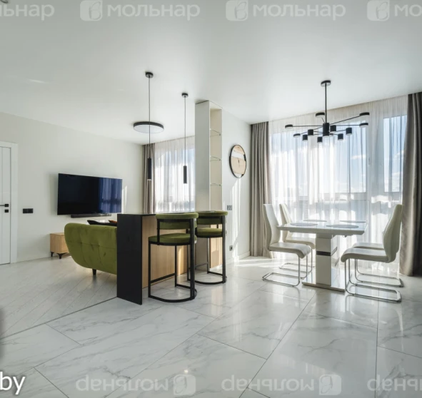Photo 1. Three-Room flat, for sale. Minsk Октябрьский