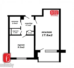 Fotografie 3. Garsonieră apartament, de vânzare. Minsk Фрунзенский