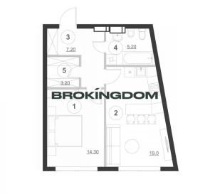 Fotografie 2. Garsonieră apartament, de vânzare. Kyiv Шевченківський