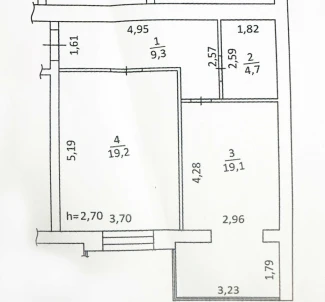 Фото 2. Однокімнатна квартира, продаж. Житомир Корбутівка