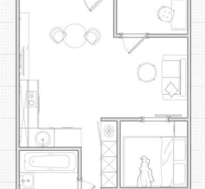Фото 2. Однокомнатная квартира, продажа. Минск Октябрьский