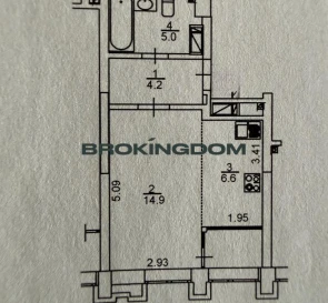 Фото 3. Однокомнатная квартира, продажа. Киев Дарницький
