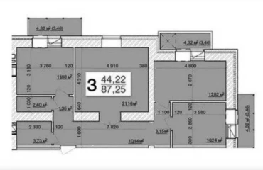 Фото Трехкомнатная квартира, продажа. Житомир Крошня