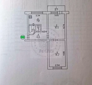 Фото 2. Двухкомнатная квартира, продажа. Киев Соломенский