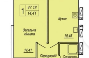 Foto Monoambiente piso, en venta. Zhytomyr Богунія