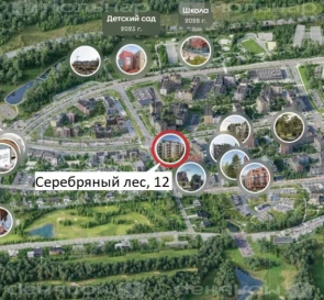 Photo 2. Three-Room flat, for sale. Kolodishchi Серебряный Лес