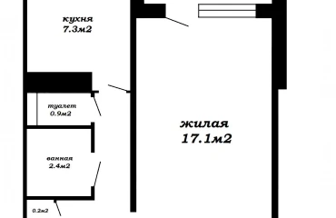 Photo One-Room flat, for sale. Minsk Московский