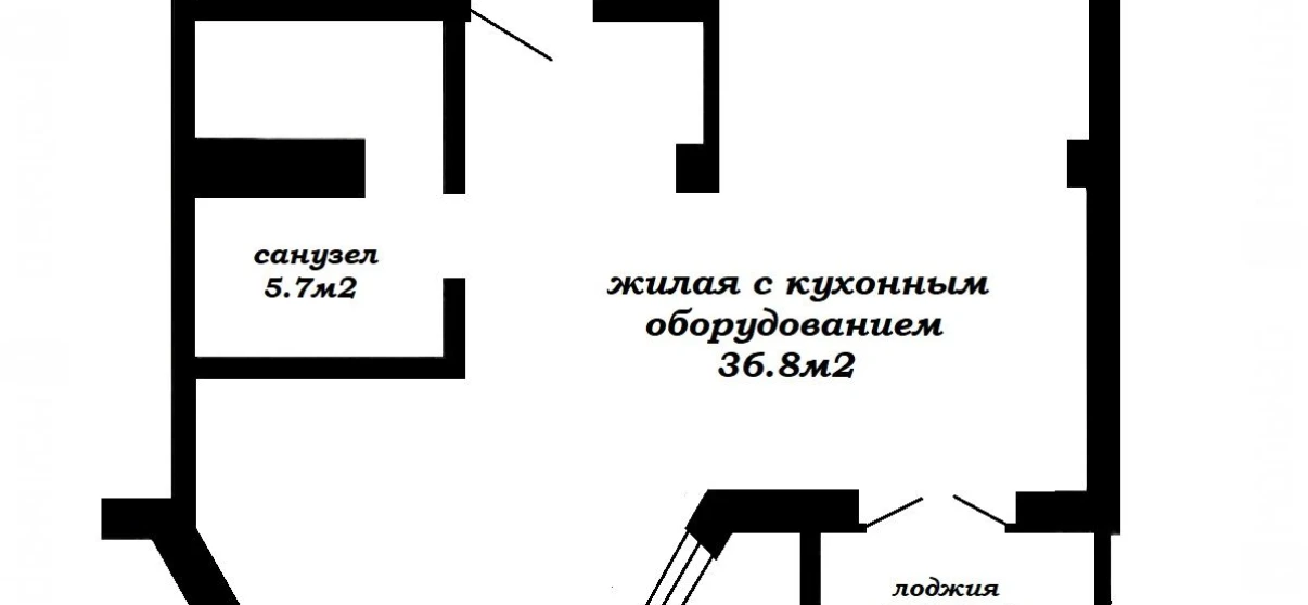 Photo One-Room flat, for sale. Minsk Восточная