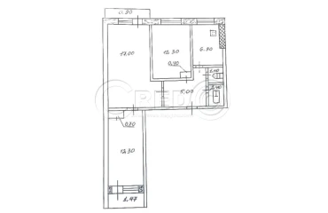 Photo Three-Room flat, for sale. Kryvyi Rih Саксаганський