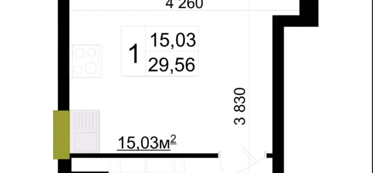 Фото Однокімнатна квартира, продаж. Житомир Гормолзавод