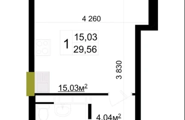 Фото Однокімнатна квартира, продаж. Житомир Гормолзавод