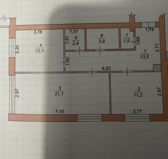Foto 2. Dos Ambientes piso, en venta. Zhytomyr Центр