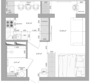 Photo 3. One-Room flat, for sale. Kyiv Голосеевский, Demiivska
