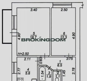 Фото 2. Двокімнатна квартира, продаж. Київ Солом'янський