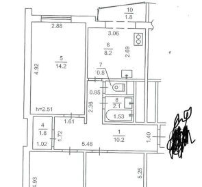 Фото 4. Трикімнатна квартира, продаж. Київ Подольский