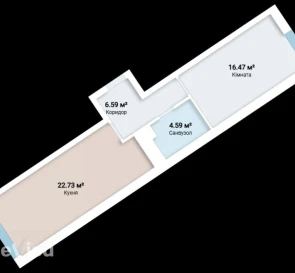 Foto 4. Monoambiente piso, en venta. Kriukivshchyna Добрая