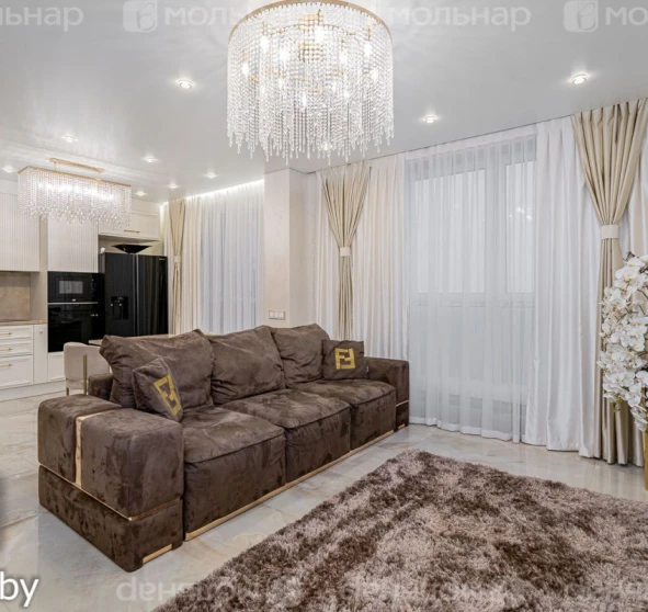 Фото 1. Трикімнатна квартира, продаж. Мінськ Октябрьский