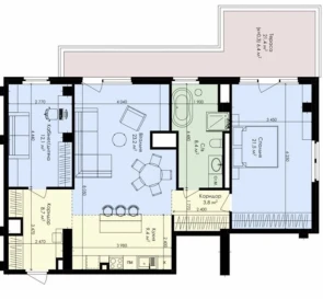 Фото 3. Трехкомнатная квартира, продажа. Киев Шевченковский