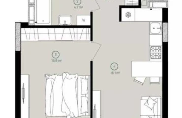 Zdjęcie Kawalerka mieszkanie, na sprzedaż. Kyiv Шевченковский