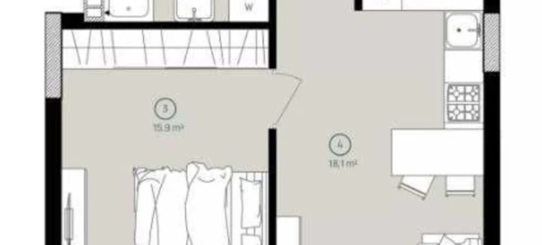 Zdjęcie 1. Kawalerka mieszkanie, na sprzedaż. Kyiv Шевченковский