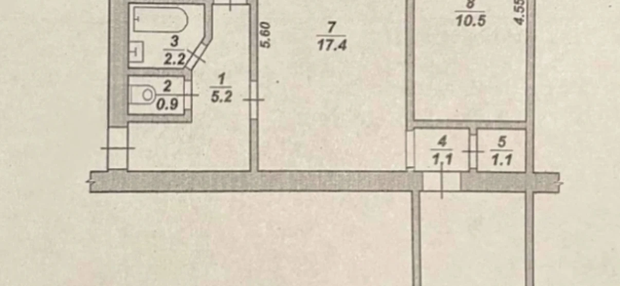 Фото Трехкомнатная квартира, продажа. Житомир Центр