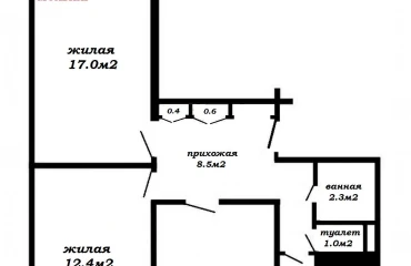 Фото Трикімнатна квартира, продаж. Мінськ Первомайский