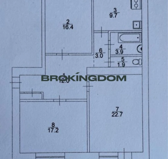 Фото 1. Трехкомнатная квартира, продажа. Киев Печерський