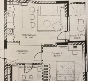 Photo 2. One-Room flat, for sale. Kyiv Подольский, Pochaiana
