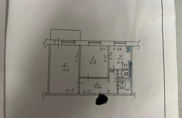 Zdjęcie Dwupokojowe mieszkanie, do wynajęcia. Poltava Шевченковский (Октябрьский)