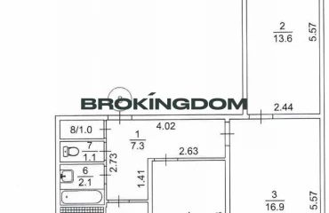 Foto Tres Ambientes piso, en venta. Kyiv Оболонський