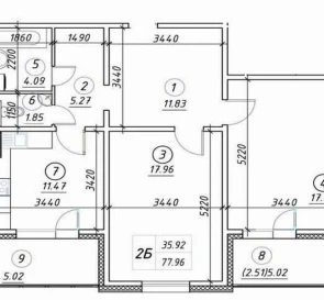 Fotografie 2. Două Camere apartament, de vânzare. Kyiv Дарницкий район, Chervonyi Khutir