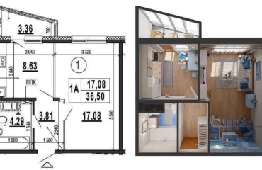 Foto Monoambiente piso, en venta. Kyiv Дарницкий район, Pozniaky