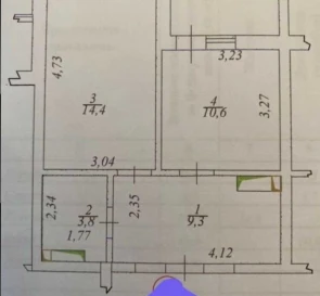 Zdjęcie 5. Kawalerka mieszkanie, na sprzedaż. Kyiv Дарницкий район, Kharkivska