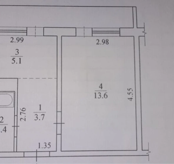 Photo 1. One-Room flat, for sale. Kyiv Holosiivskyi