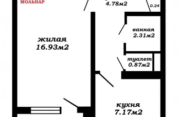 Photo One-Room flat, for sale. Minsk Заводской