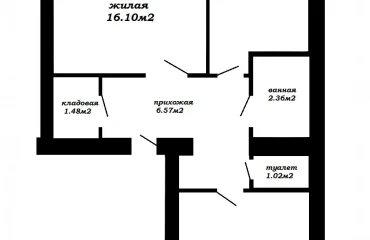 Photo Two-Room flat, for sale. Валерьяново Гвардейская