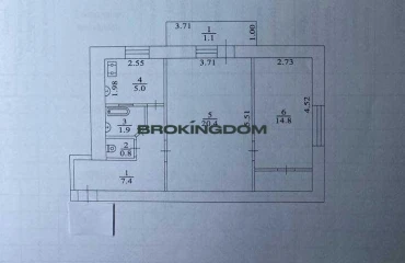 Fotografie Două Camere apartament, de vânzare. Kyiv Шевченківський