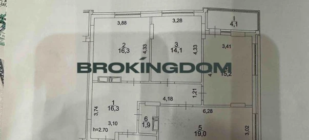 Фото 4. Трикімнатна квартира, продаж. Київ Оболонський