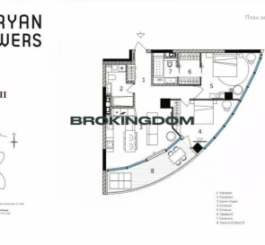 Foto 4. Dos Ambientes piso, en venta. Kyiv Pecherskyi