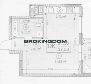 Фото 2. Однокімнатна квартира, продаж. Київ Святошинський