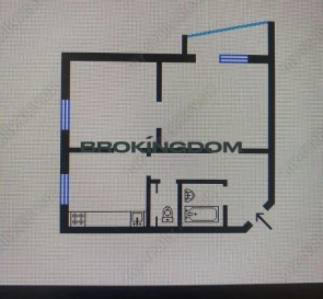 Foto 4. Dos Ambientes piso, en venta. Kyiv Solomianskyi